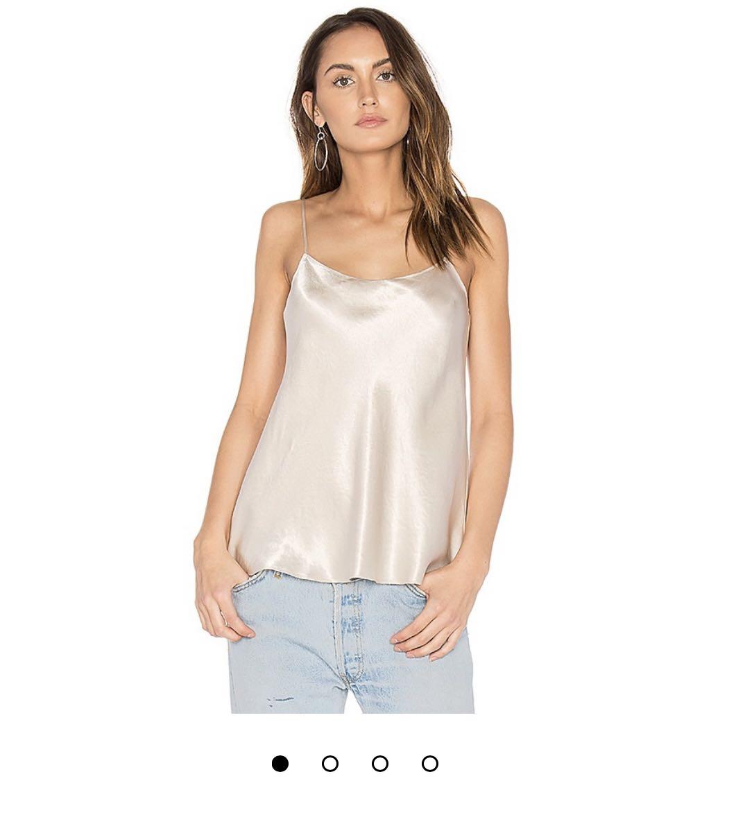 Vince Silk Satin Camisole Top, Women's Fashion, Tops, Other Tops on  Carousell