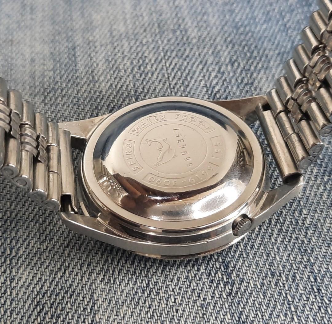 Vintage Seiko Sportsmatic 6619-8090 21 Jewels Automatic Men's Watch ...