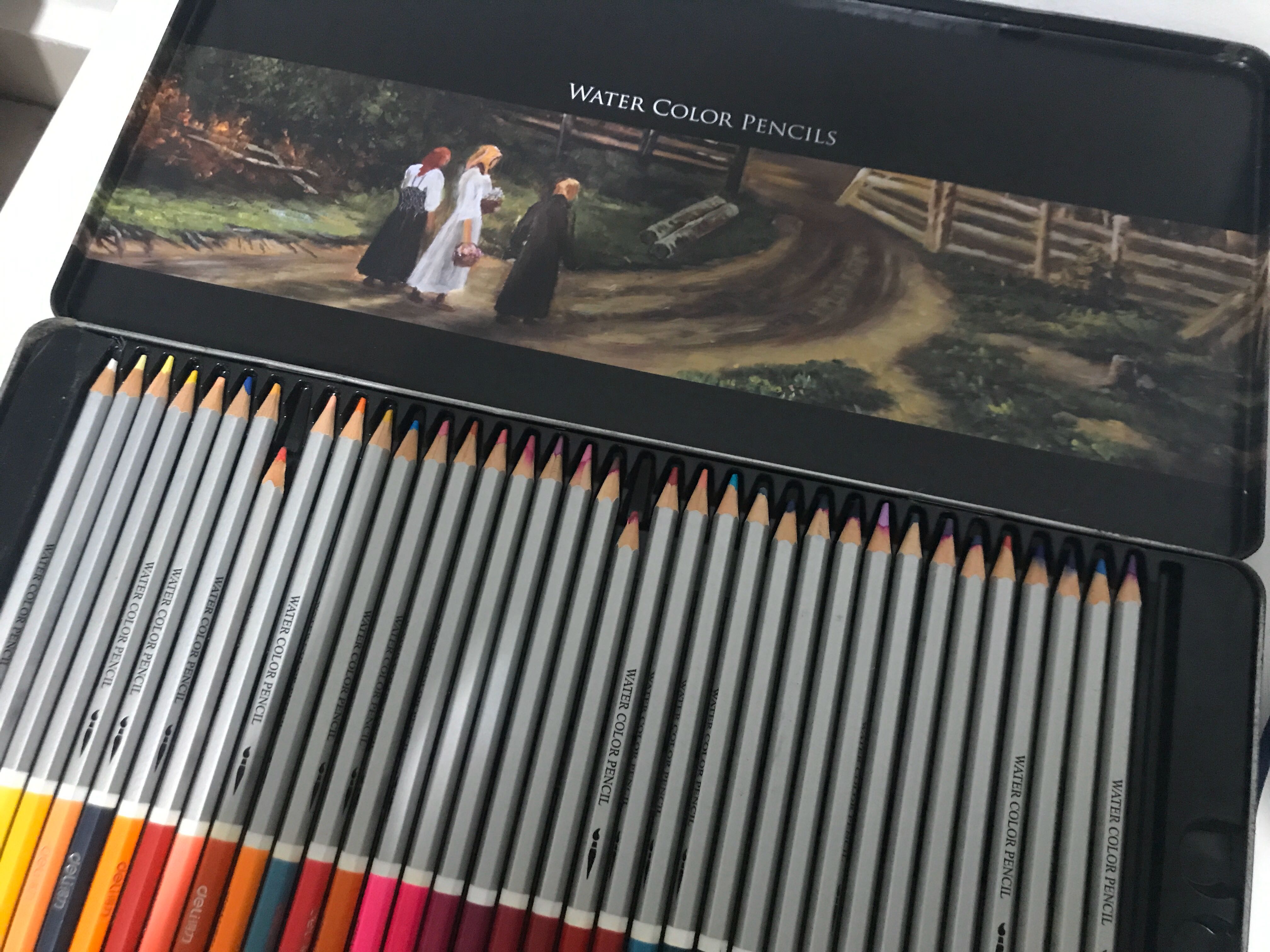 Water base Coloured Pencils 72, Design & Craft, Craft ...