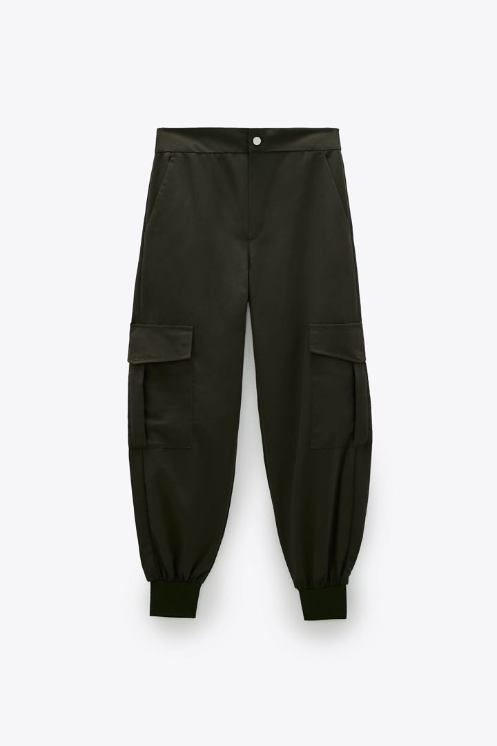 ZARA jogger cargo pants, Women's Fashion, Bottoms, Other Bottoms on
