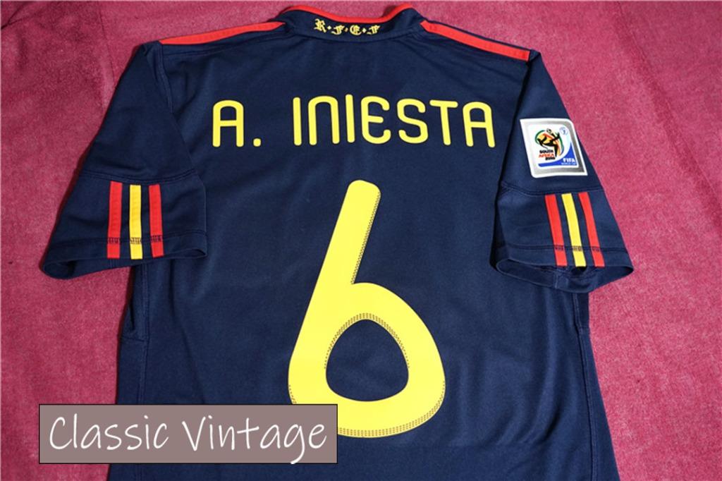 2010 spain away top jersey