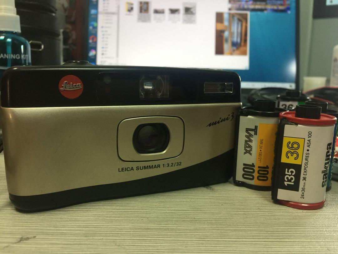 Leica Mini 3 Camera 傻瓜機/菲林相機Point and Shoot Camera (1996