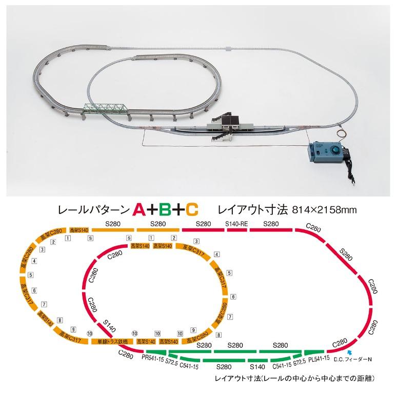 🇯🇵日本直送】TOMIX 90951 ﾏｲﾌﾟﾗﾝDX-PC(F)(ﾚｰﾙﾊﾟﾀｰﾝA+B+C