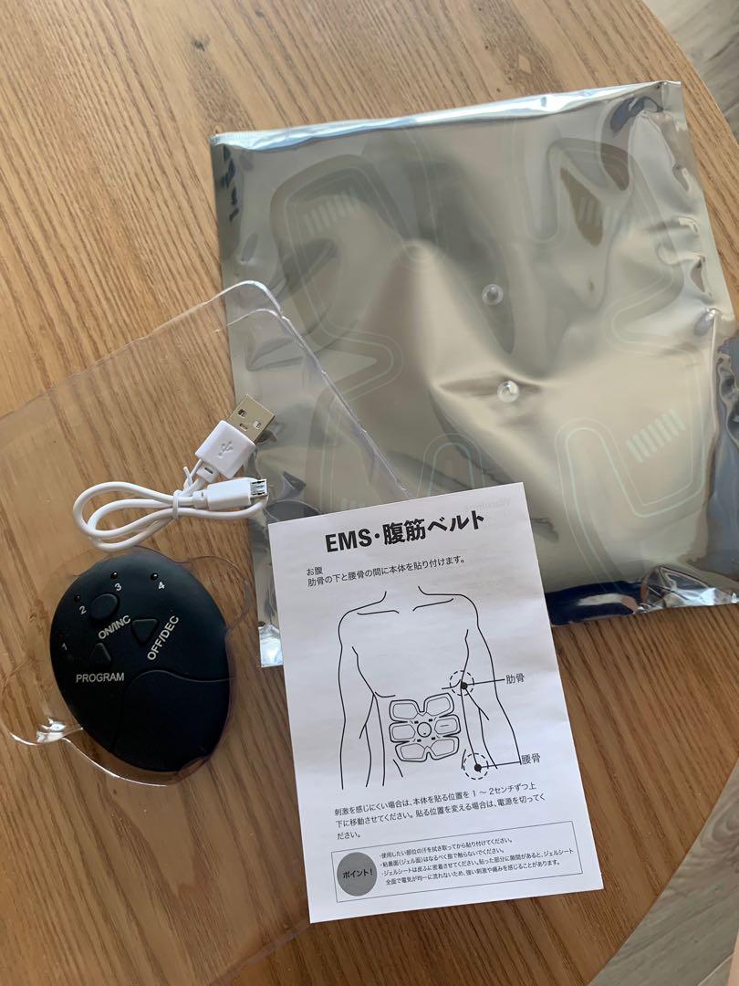 全新ems 腹筋腹肌健腹器腹肌神器腹肌貼片 健康及營養食用品 按摩紓緩用品 Carousell