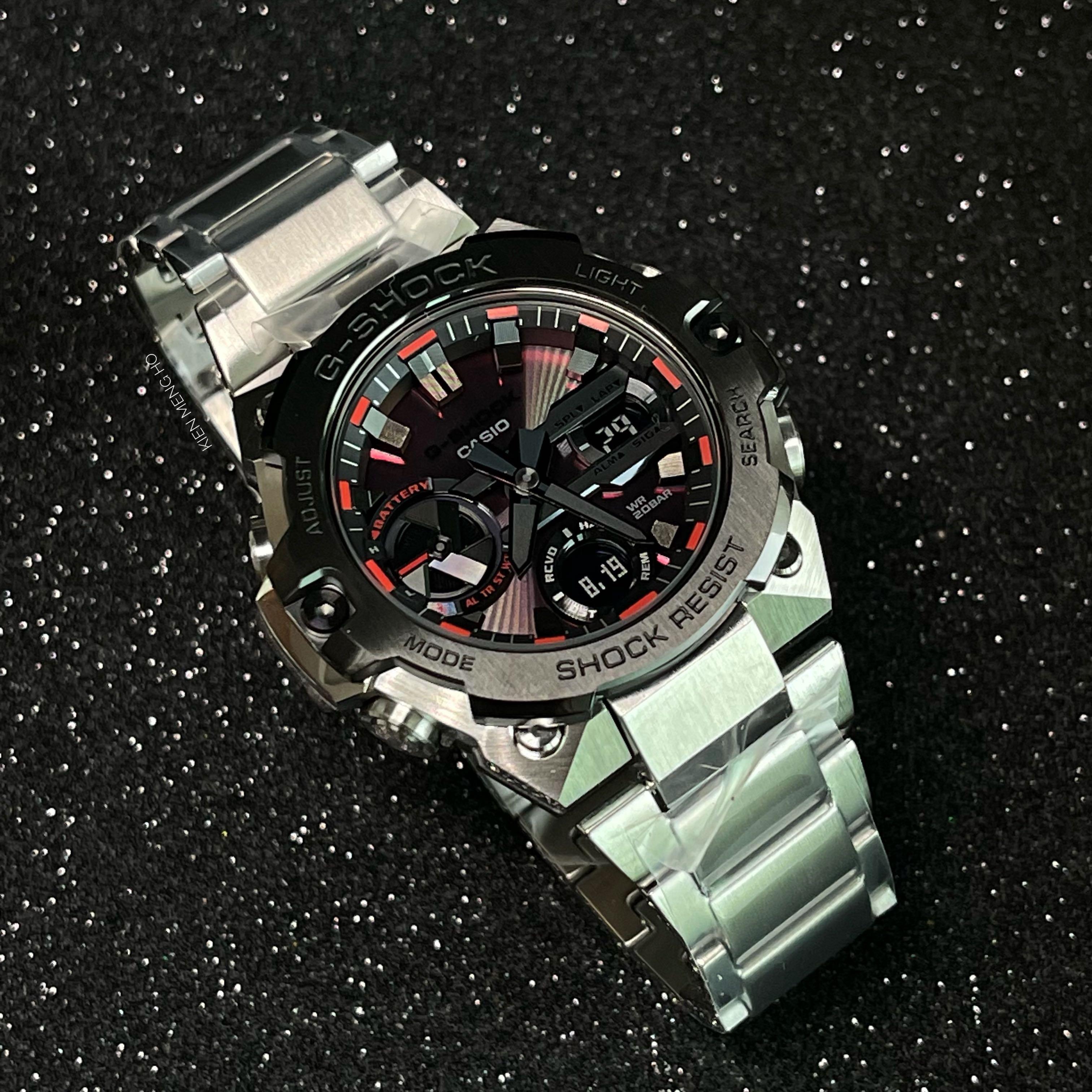 G shock steel deals belt
