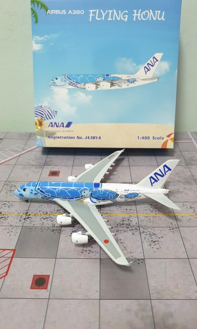🛑 Phoenix 1:400 ANA Airbus A380-800 / Flying Honu JA381 A / LANI 
