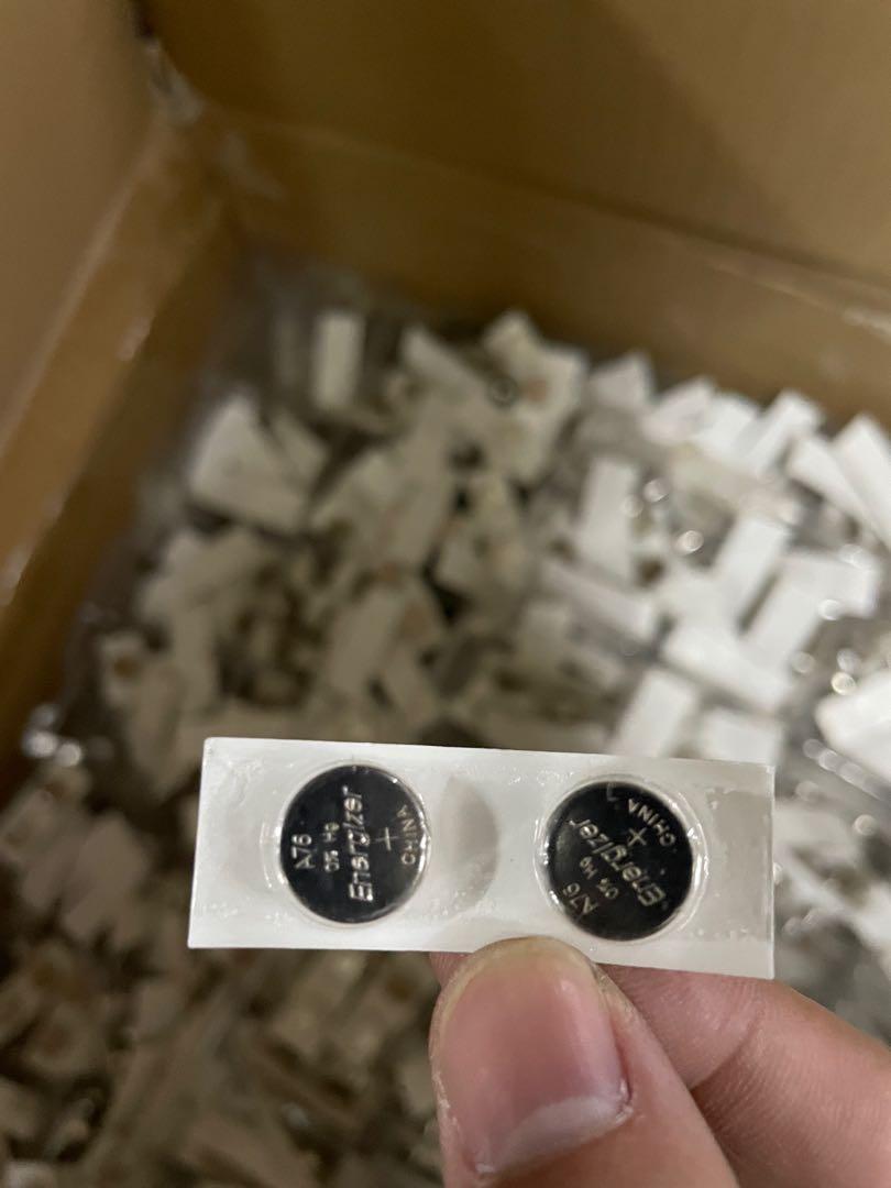 鈕釦型無汞鹼性電子電池a76 Lr44 電腦 平板電腦 電腦周邊產品 其他 Carousell