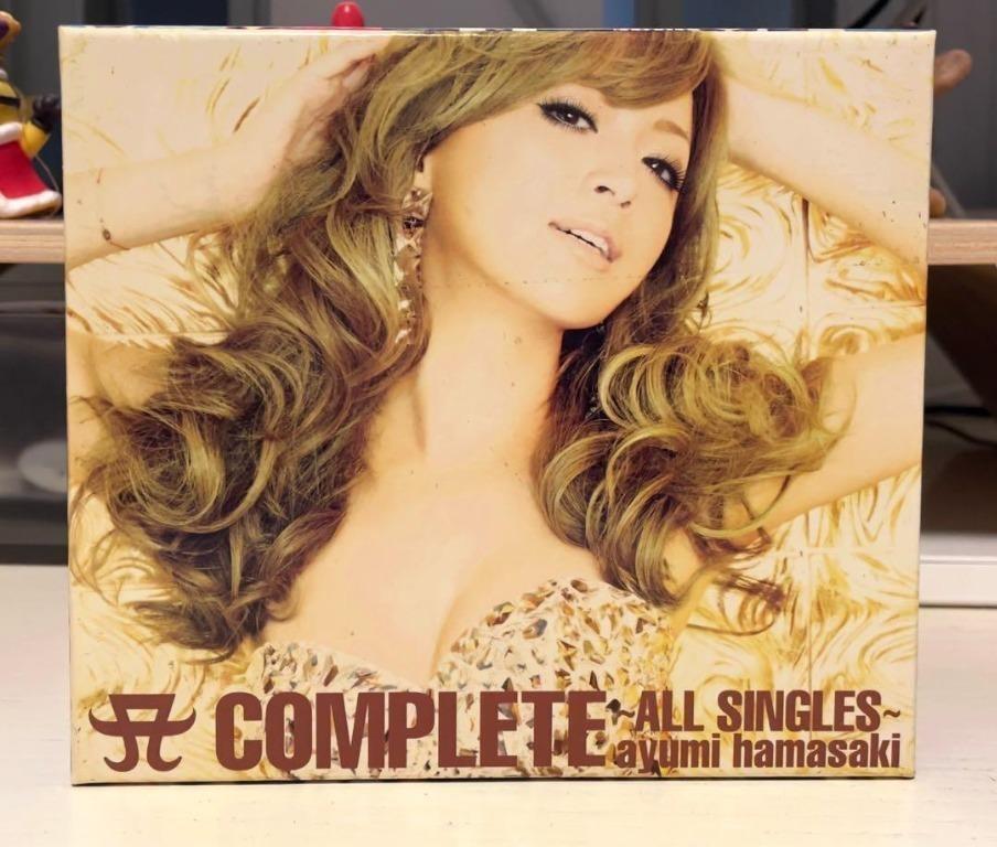濱崎步「A Complete -All Singles-」亞洲初回版3CD＋DVD（浜崎あゆみ