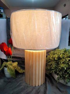 Anko Linear Wood Base Table Lamp No Box