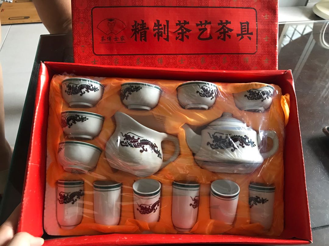 Antique tea set, Furniture & Home Living, Kitchenware & Tableware