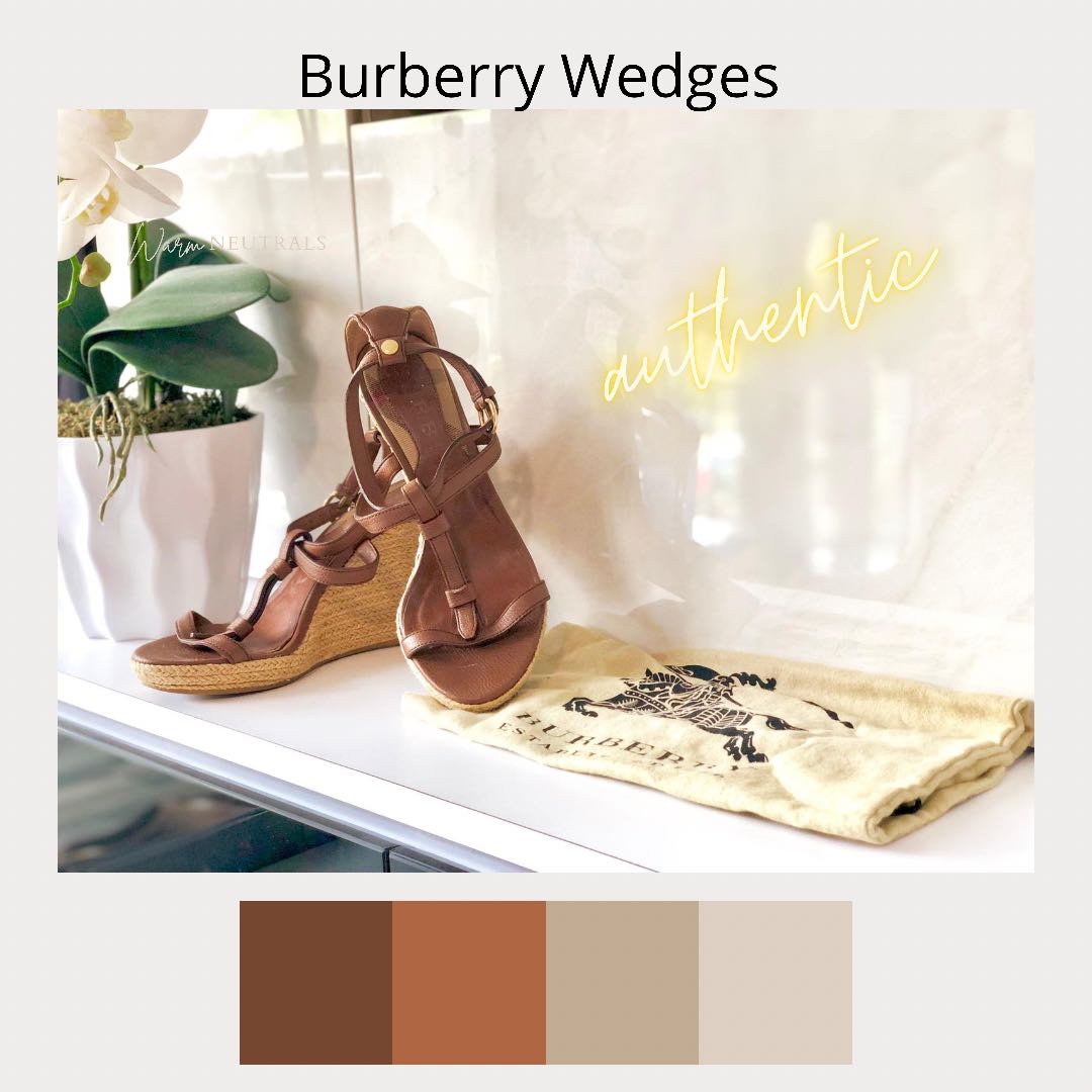 Burberry wedges online