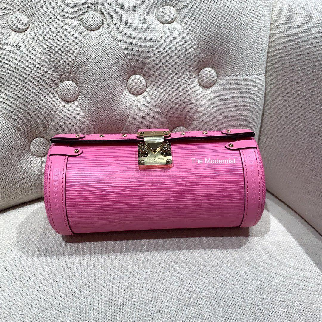 Authentic Louis Vuitton Papillon Trunk Bag Rose Pink M58649