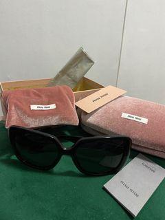 Authentic Miumiu oversized sunglasses