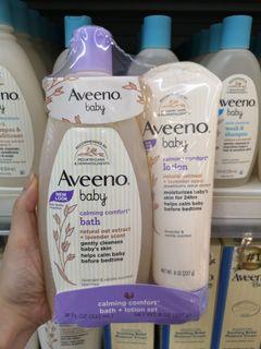 Aveeno Baby Bath and Lotion Lavander