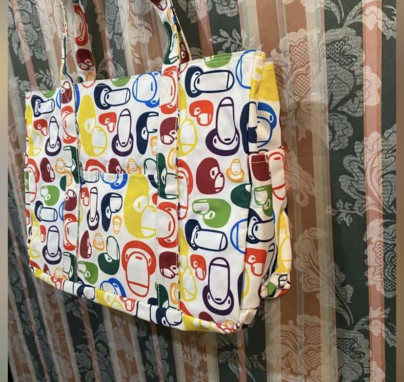 Baby Milo Multi Color Diaper Bag (Category: Diaper Bags & Wetbags) located in Pasig City. Submitted by danielle_mikael (Listing ID 1108382013, Image 2). Description: Diaper Bag 9/10 condition No issues Plus shipping fee.