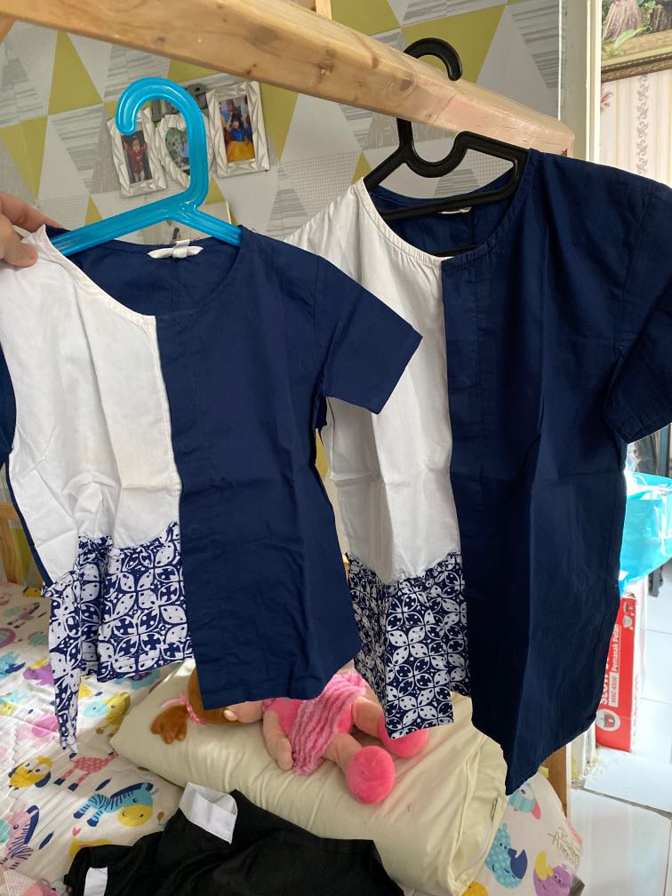 Baju couple mom and kids beatrice 