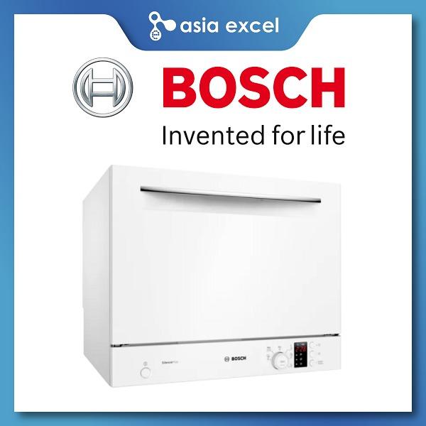 BOSCH SKS62E22EU 55CM FREE STANDING WHITE COMPACT DISHWASHER