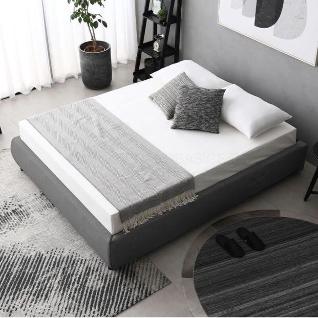 Brie King Size Storage Bed Frame, Furniture & Home Living, Furniture ...