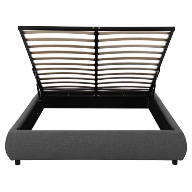 Brie King Size Storage Bed Frame, Furniture & Home Living, Furniture ...