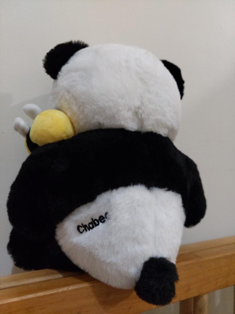 Chabee Panda and Bee Stuffed Toy (Tiny Buds), Hobbies & Toys, Toys