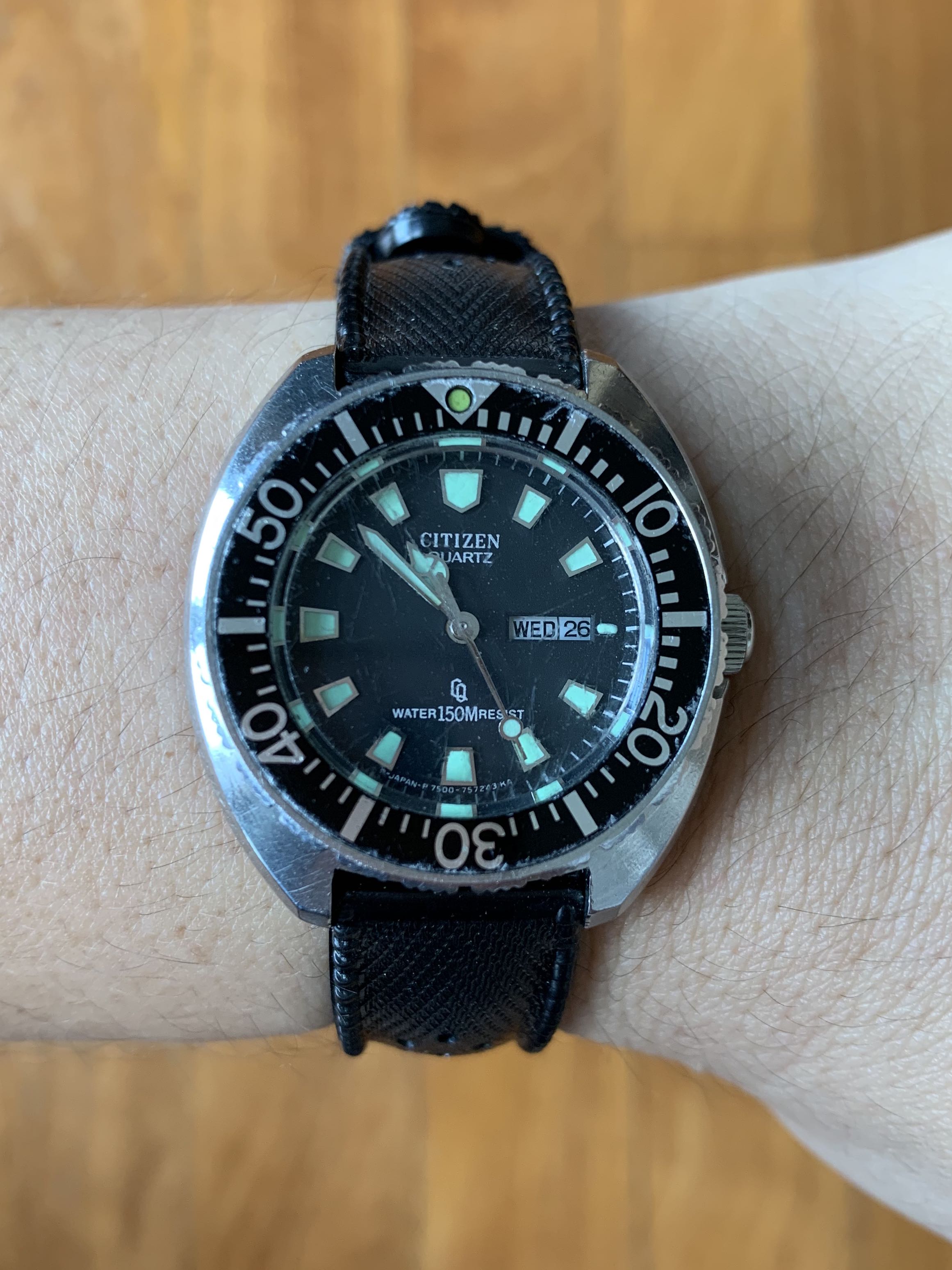 Citizen online crystron diver