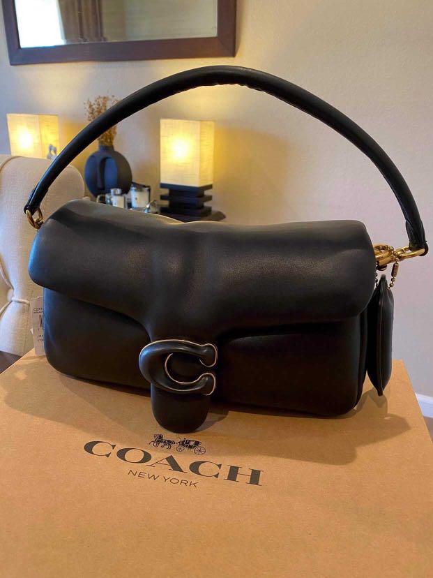 coach pillow tabby 26 black