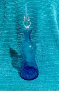 Cobalt Blue Vintage Apothecary Glass bottle