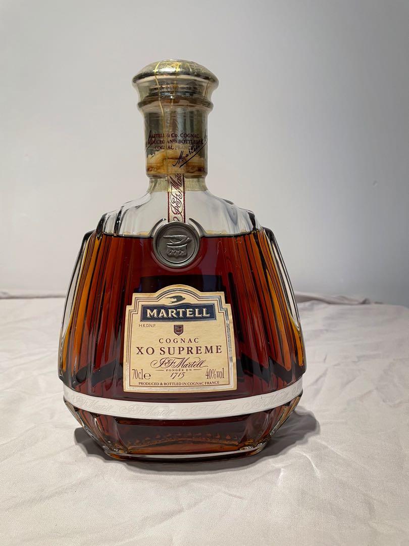 干邑-Cognac-MARTELL-XO-Supreme-Cognac-馬爹利-青樽-銀頭-藍標-舊酒