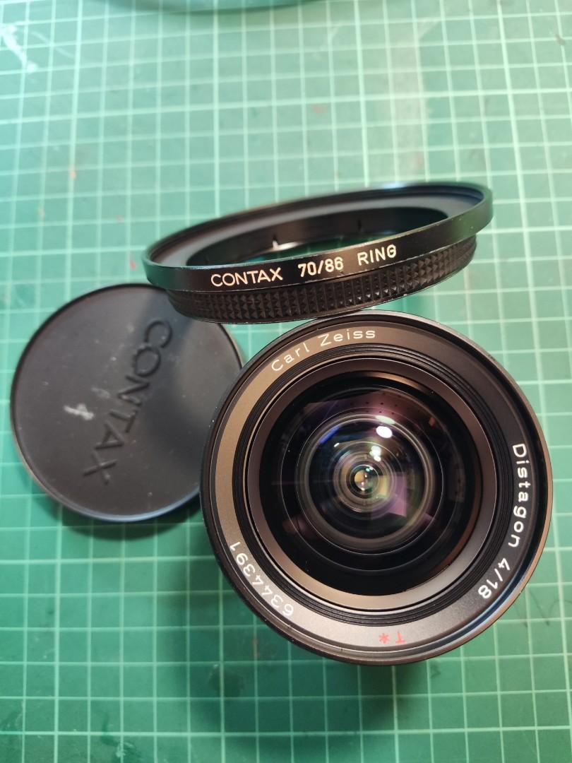 Contax Carl Zeiss Distagon T* 18mm F4 (85% new) AEG C/Y Mount