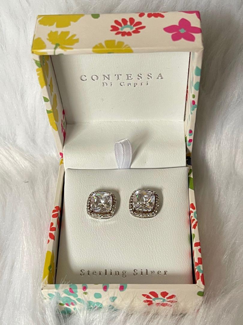 Cushion Sterling Silver Earrings (Category: Earrings) located in Marikina City. Submitted by lovedbyriah (Listing ID 1108351080, Image 1). Description: Bought this is US. Never used and just stored. .