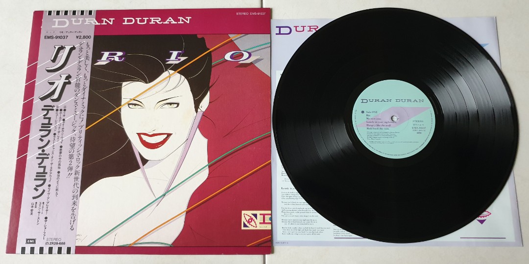 激レア！ LP DURAN DURAN/RIO Philippines盤_1-