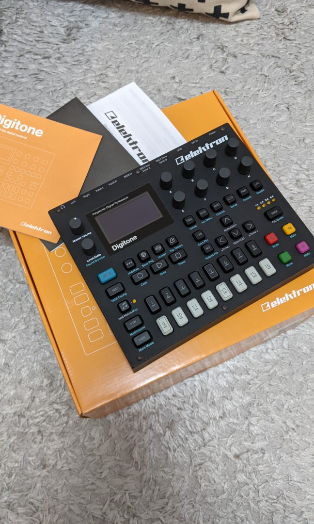 Elektron Digitone, Hobbies & Toys, Music & Media, Musical Instruments ...