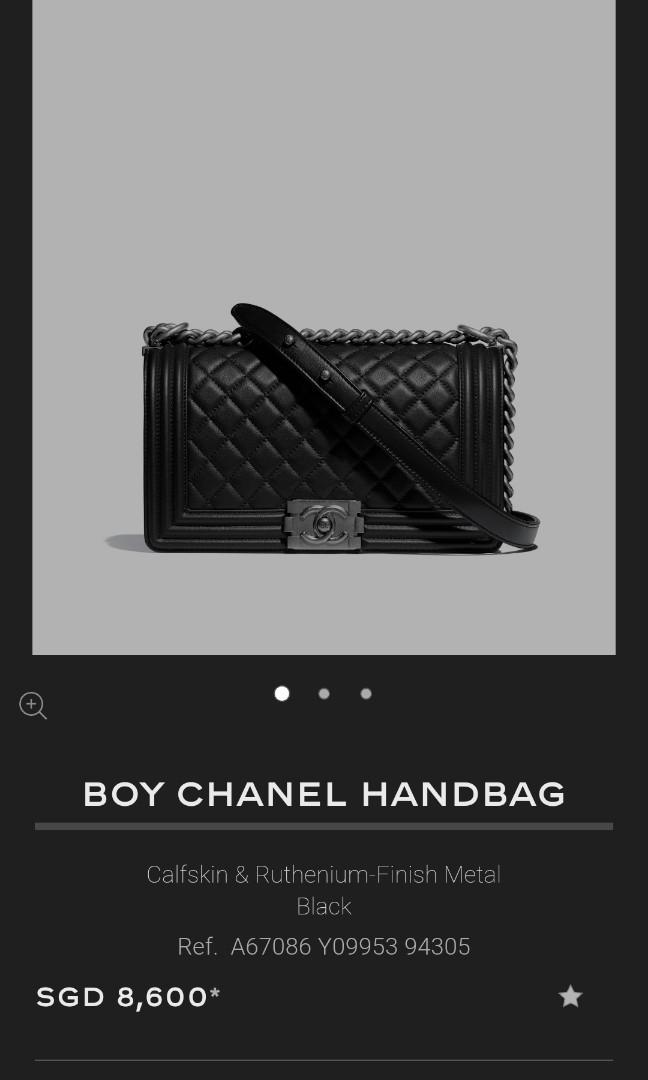 Full Set Chanel Boy, Luxury, Bags & Wallets on Carousell
