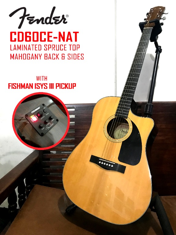 Fender cd60ce 2025 nat price