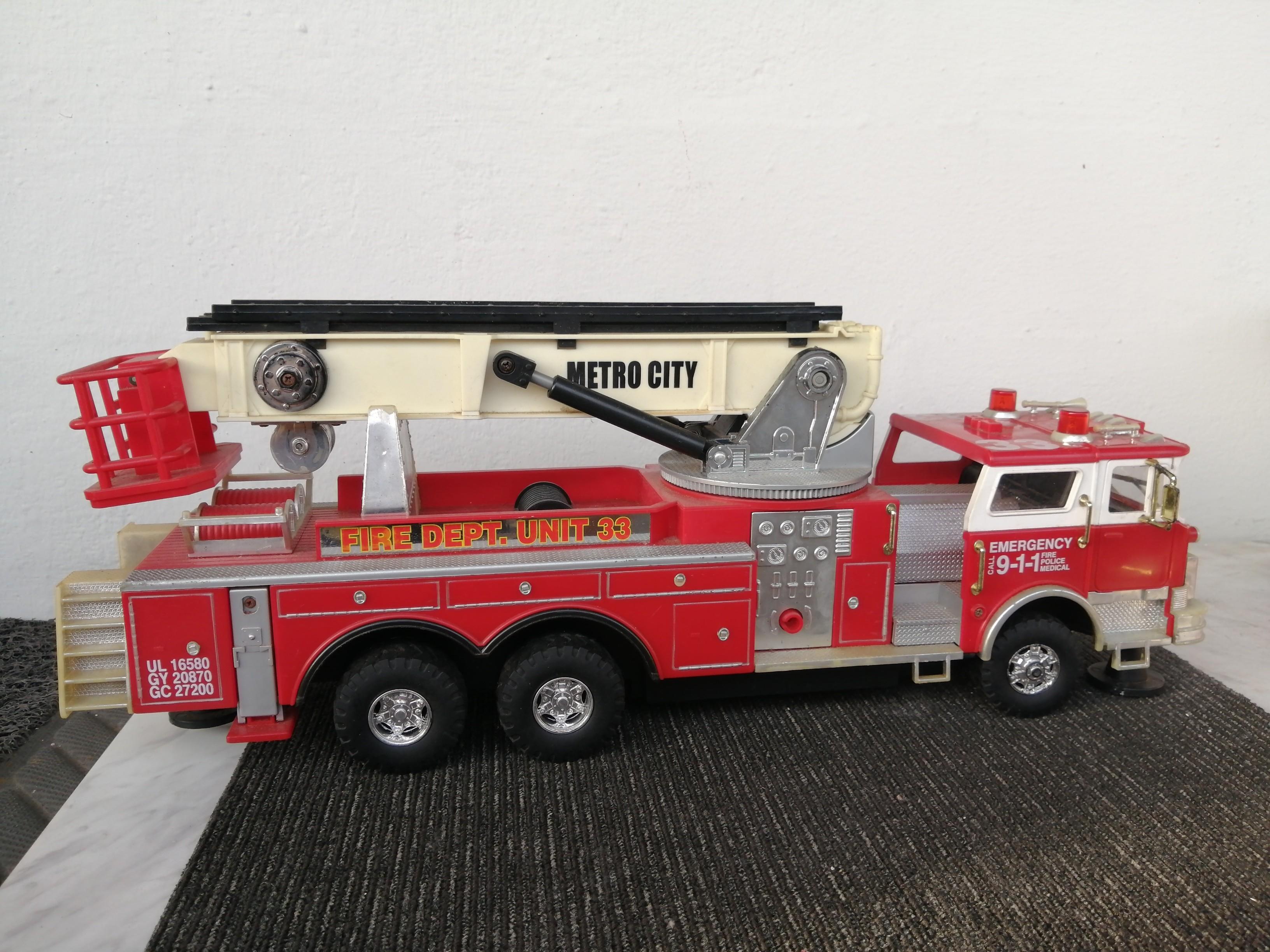 Scientific toys ltd fire truck outlet