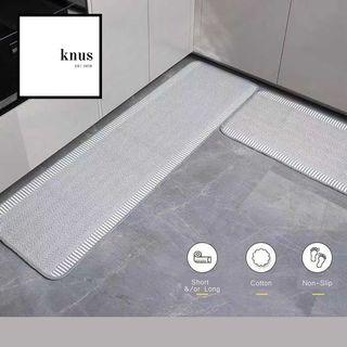 Floor Mat Non-slip Kitchen Carpet Doormat Rugs home Cotton rug Bedroom Bathroom 45x70cm/45x120cm