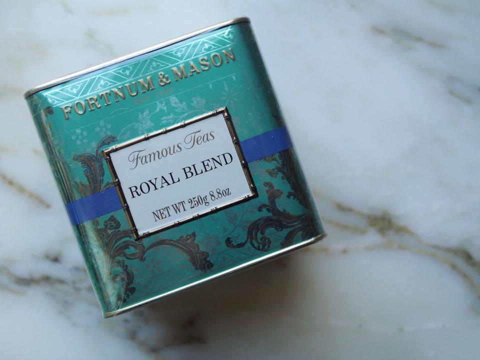 英國皇室品牌fortnum Mason 招牌英國紅茶royal Blend Tea 250克鐵罐裝 嘢食 嘢飲 包裝食物 即食食物 Carousell