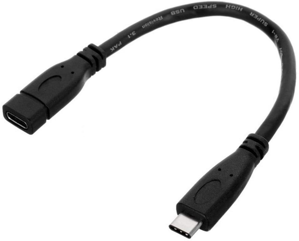 USB 3.1 Type C USB-C Male to Female Data Extension Cable for Laptop Laptop Tablet Mobile Phone 200cm,2m 