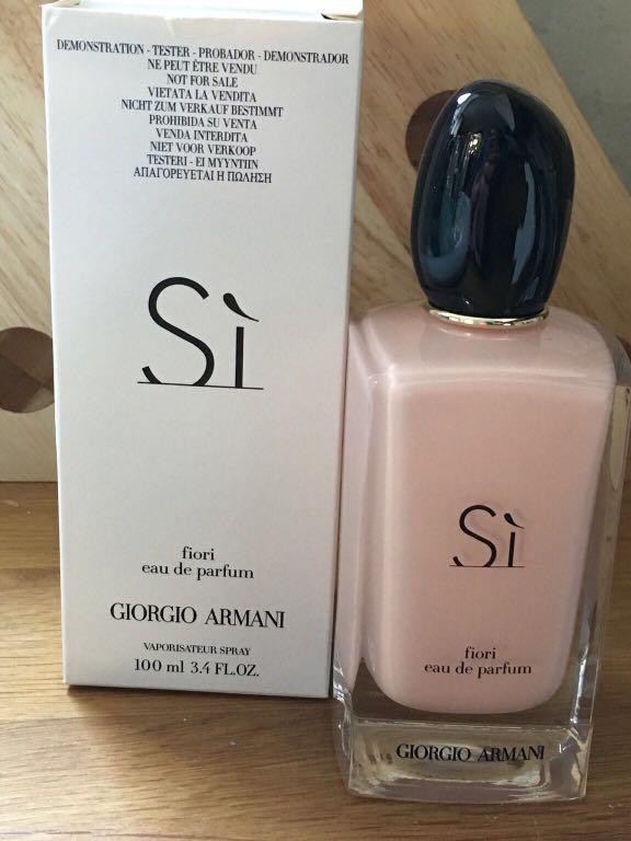FREE postage Perfume Tester Giorgio Armani Si fiori, Beauty & Personal  Care, Fragrance & Deodorants on Carousell