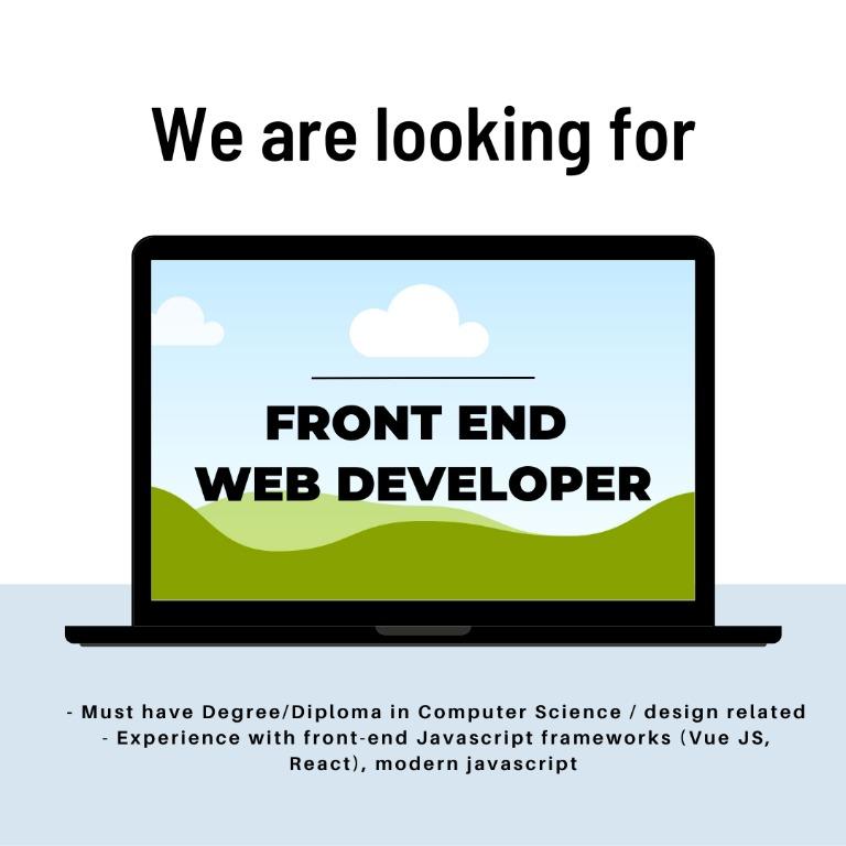 Frontend Web Developer - Kuala Lumpur, Jobs, Full-time, Computer 