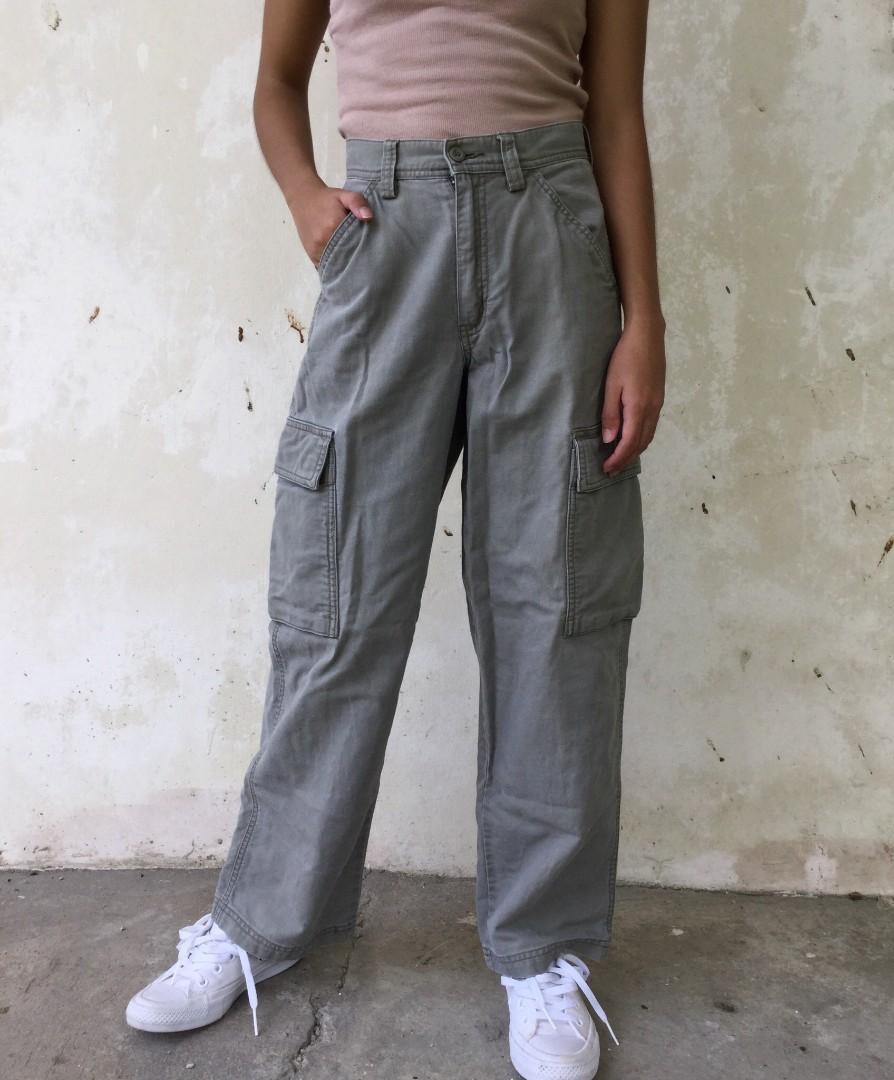 Gap Cargo Pants, Women'S Fashion, Bottoms, Jeans On Carousell