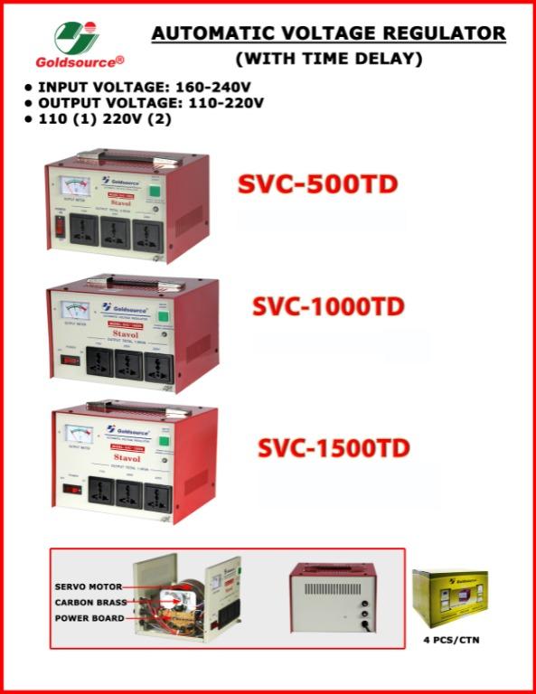 GOLDSOURCE AVR Servo Motor, TV & Home Appliances, Electrical, Adaptors ...