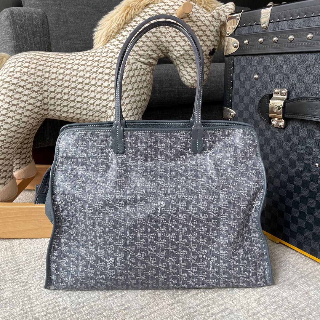 Goyard Sac Hardy Tote in grey, Luxury, Bags & Wallets on Carousell