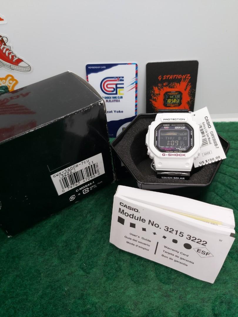 G-Shock GWX5600 B-7 gshock g shock, Men's Fashion, Watches