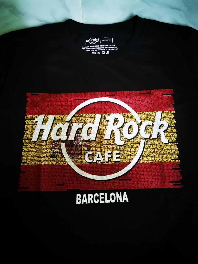 Forberedelse Forkludret læbe Hard Rock Cafe Barcelona, Men's Fashion, Tops & Sets, Tshirts & Polo Shirts  on Carousell