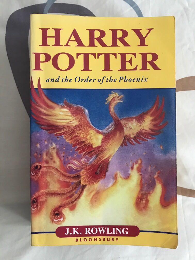 Harry Potter and the Order of the Phoenix by J K Rowling, Hobbies ...