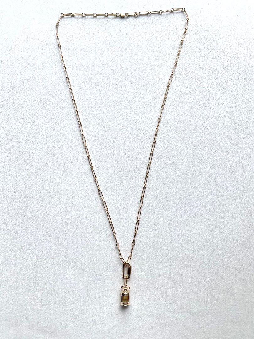 Shop HERMES Curiosite long necklace (H071631FP00) by