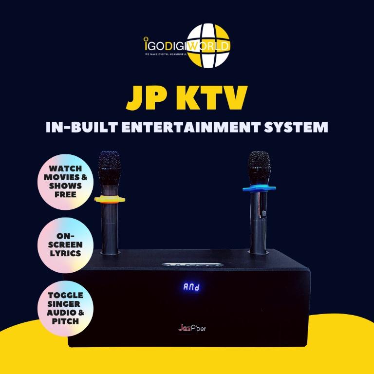 Home KTV In Built Entertainment System, Audio, Microphones on Carousell