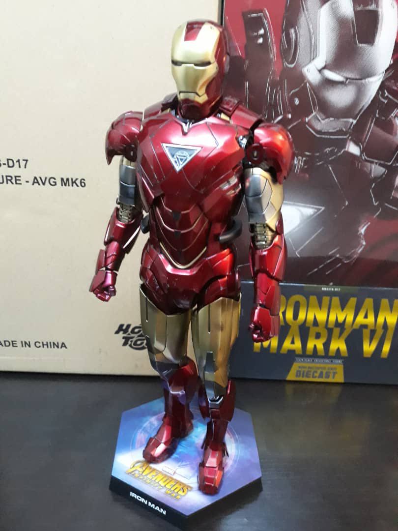Hot toys iron man hotsell mark 6 diecast