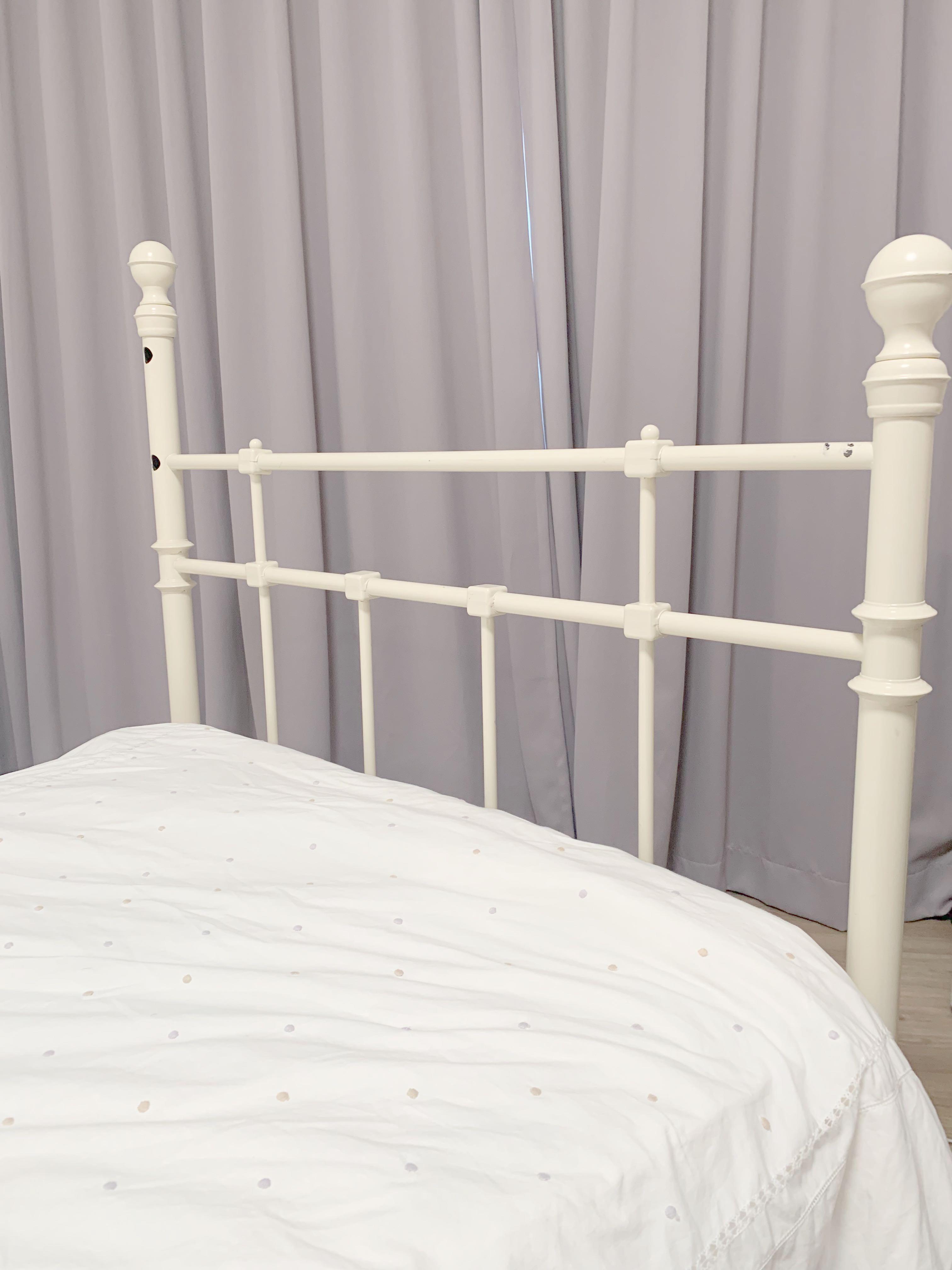 Ikea Tromsnes White Daybed Single Bed Frame, Furniture & Home Living